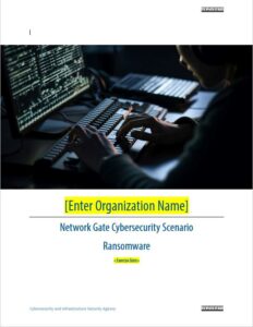 Network Gate Cybersecurity Scenario